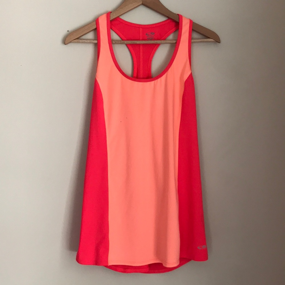 Coral Racerback Tank